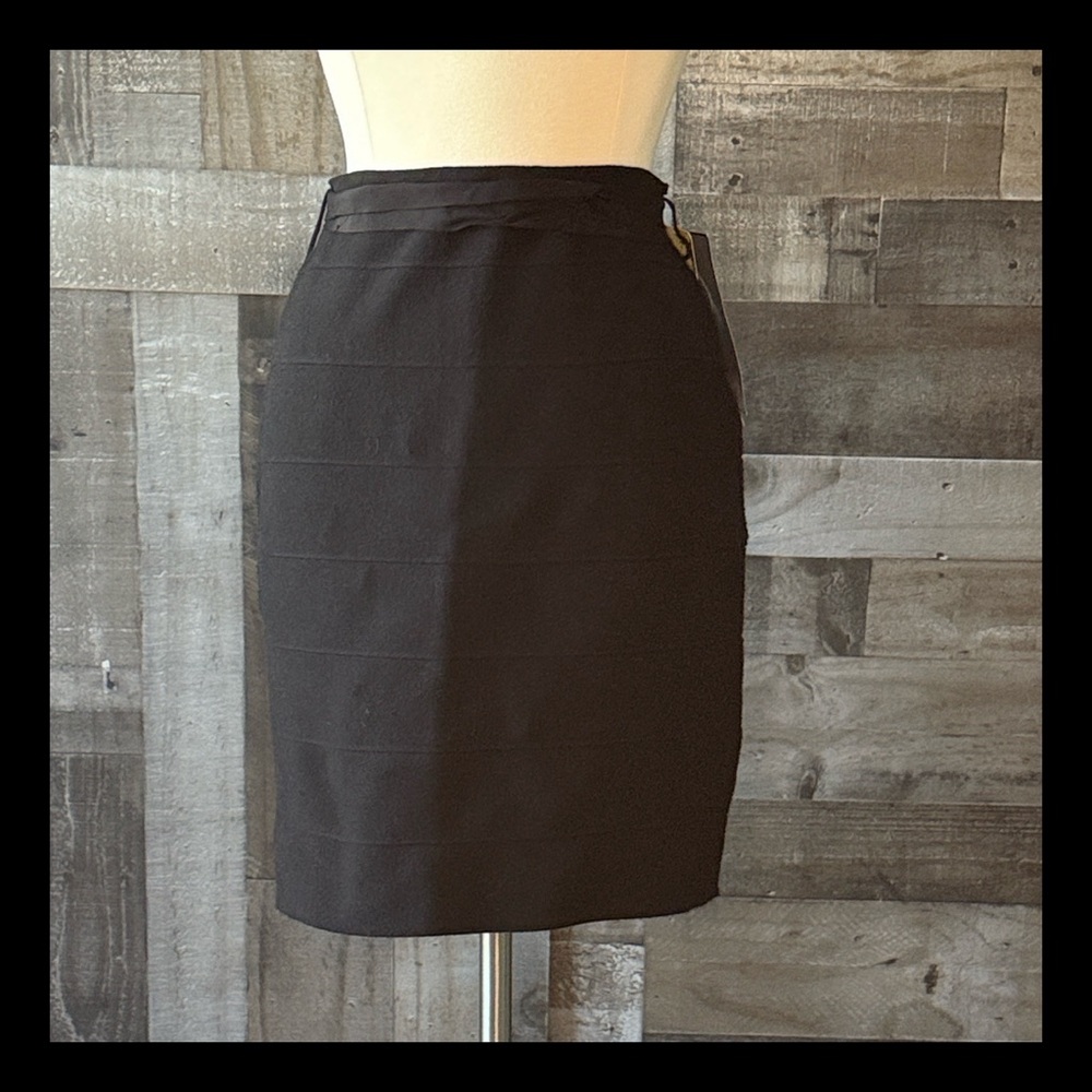 J.Crew black floral lace pencil skirt size 8 dark romance whimsigoth cocktail